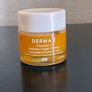 DERMA E Vitamin C Intense Night Cream Hydrating & Anti-Aging 2oz NEW